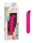 Blissful Temptation: Vibrador G de silicona líquida rosa - 10 velocidades