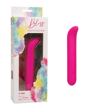 Bliss Pink Liquid Silicone G Vibe - 10 Speeds: Ultimate Pleasure Companion - Featured Product Image