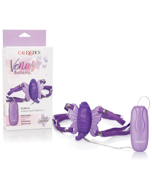 Venus Butterfly 2 - Vibrador Mariposa de Placer Manos Libres Morado Product Image.