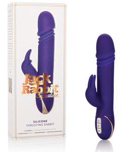 Jack Rabbit Signature Silicone Thrusting Rabbit - Purple