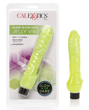 Vibrador de placer de gelatina que brilla en la oscuridad - Featured Product Image