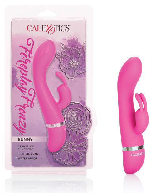 Estimulador resistente al agua de doble estimulación Foreplay Frenzy Bunny - featured product image.