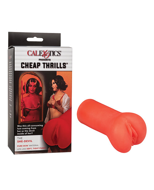 Cheap Thrills She-Devil Pussy Masturbator - featured product image.