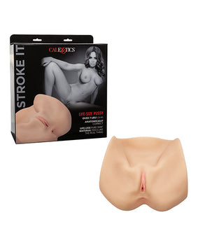 Life-like Brown Stroke It Pussy: Ultimate Realism & Pleasure - Featured Product Image