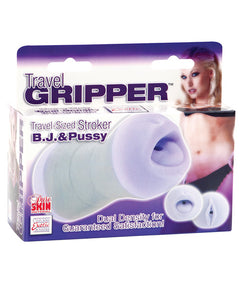 Travel Gripper B.J. & Pussy - Dual Density Masturbator
