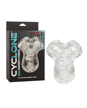 Cyclone Dual Chamber Stroker: Intense Stimulation & Visual Excitement - Featured Product Image