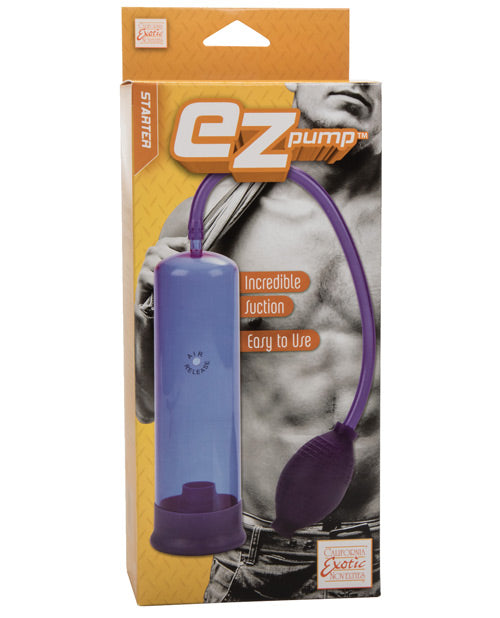 EZ Pump Blue: Intense Suction Pleasure - featured product image.