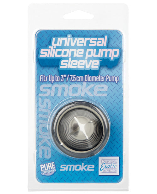 Smoke Silicone Pump Sleeve: Comfort, Results, Versatility Product Image.