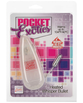 Pocket Exotics Heated Whisper Bullet: Intense 104°F Pleasure Bullet - Featured Product Image