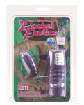 Pocket Exotics Waterproof Bullet - Purple: 4-Speed Pleasure Power