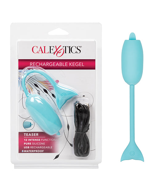 ¡Disfruta del máximo placer y bienestar con el Blue Kegel Teaser recargable! - featured product image.