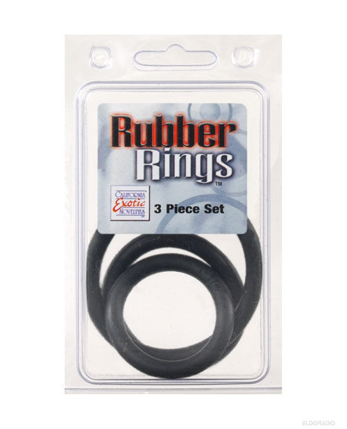 "Triple Sensation Rubber Ring Set" Product Image.