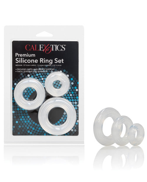 Enhance Pleasure Silicone Ring Set - A Gateway to Unforgettable Intimacy - featured product image.