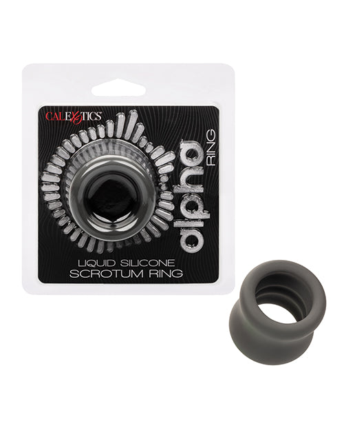 Alpha Liquid Silicone Scrotum Ring: Ultimate Pleasure Enhancer Product Image.