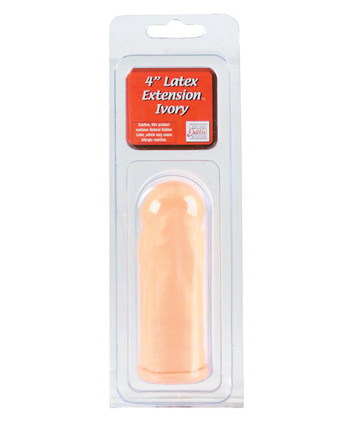 Latex Extension: 4-Inch Pleasure Boost - featured product image.