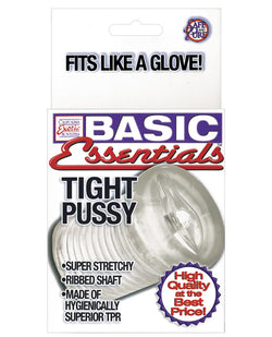 Basic Essentials Intense Ribbed Tight Pussy Masturbator