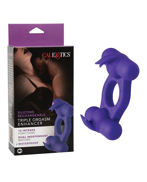 Potenciador de triple orgasmo de silicona: máxima experiencia de placer - featured product image.