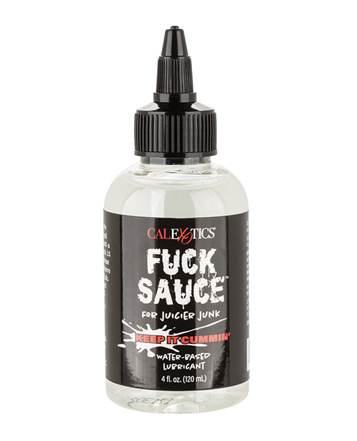 Lubricante a base de agua Fuck Sauce - 4 oz - featured product image.