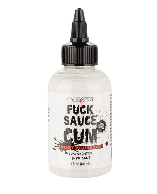 Lubricante perfumado con salsa Fuck Sauce: aroma realista a esperma, deslizamiento súper resbaladizo, libre de crueldad animal y ecológico Product Image.