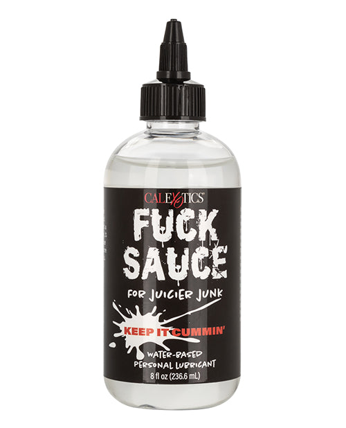 Lubricante personal a base de agua Fuck Sauce - 8 oz - featured product image.
