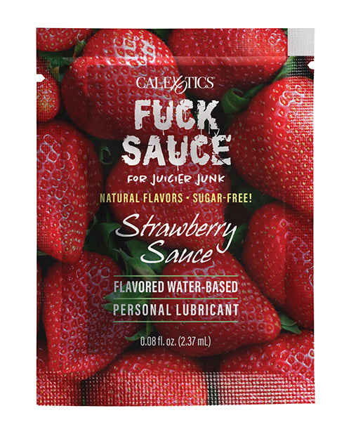 Fuck Sauce Flavored Water-Based Lubricant Sachet - Unleash Sensational Pleasure Product Image.