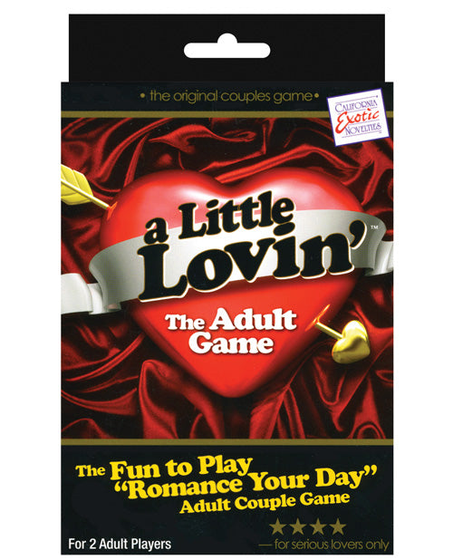 A Little Lovin' Couples Card Game Product Image.
