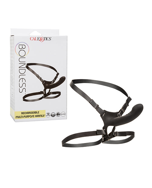 Boundless 10-Function Rechargeable Pleasure Harness - featured product image.