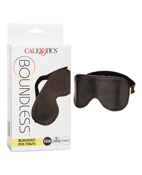 Boundless Blackout Eye Mask: Luxe Vegan Leather Sensory Deprivation - Featured Product Image