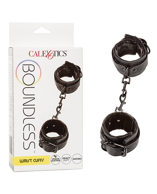 Boundless Black Swivel Wrist Cuffs: The Ultimate in Restraint & Comfort - featured product image.