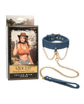 Ride 'Em Premium Denim Collar & Leash Kit