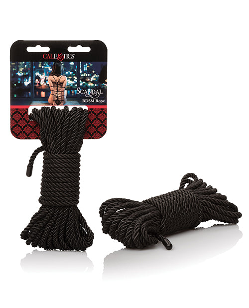 Scandal® BDSM Rope - 32ft Black - featured product image.