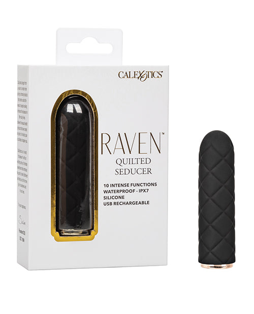 Raven Quilted Seducer Mini Massager: Unleash Your Desires - featured product image.