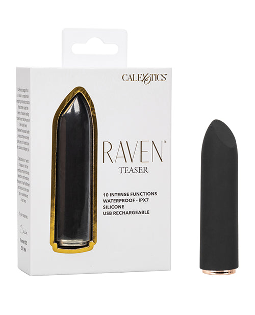 Raven Teaser Mini Massager: Customisable Pleasure Product Image.