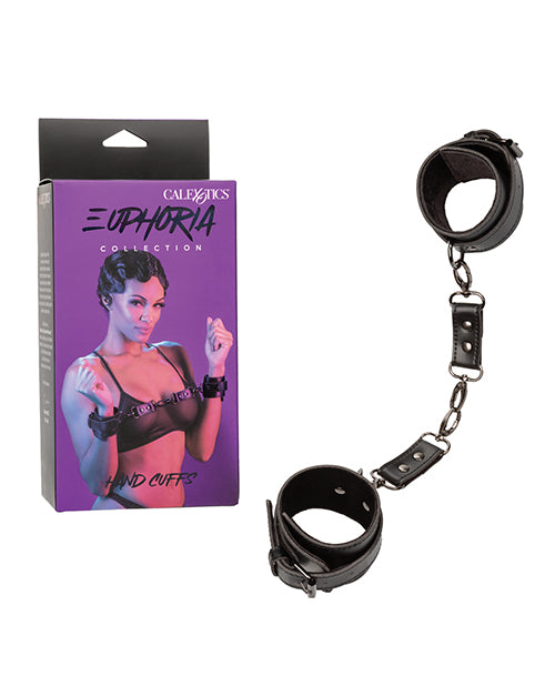 Euphoria Collection Adjustable Hand Cuffs - Luxurious Restraint Play - featured product image.