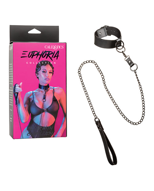 Euphoria Collection Collar & Chain Leash: A Dance of Elegance and Desire Product Image.