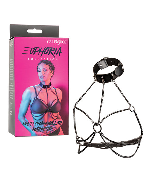Euphoria Multi Chain Collar Harness Product Image.