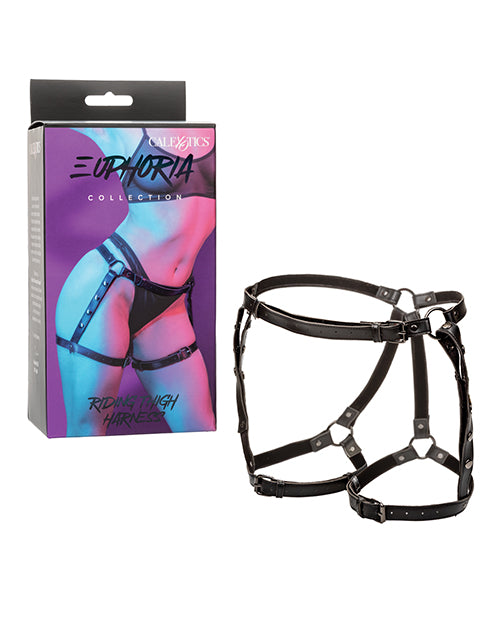 Euphoria Collection Riding Thigh Harness: Luxe Comfort & Style Product Image.