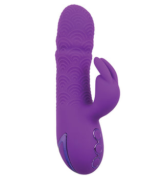 California Dreaming Manhattan Beach Marvel Dual Stimulation Vibe - Purple - Featured Product Image