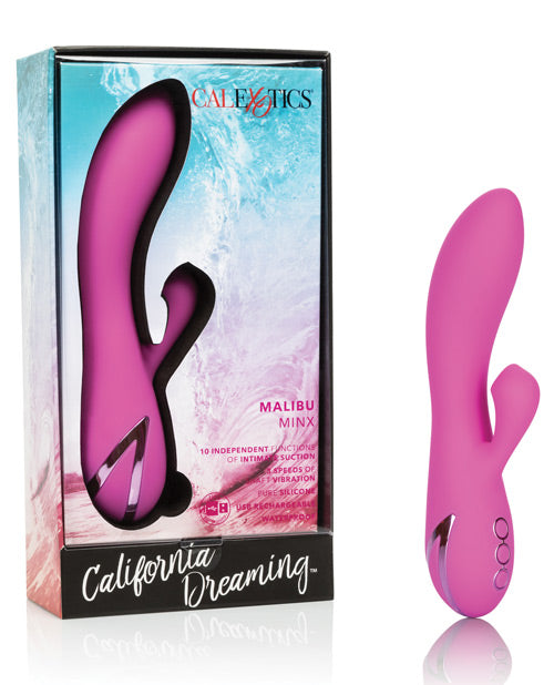 California Dreaming Malibu Minx: Succión intensa y vibraciones - featured product image.