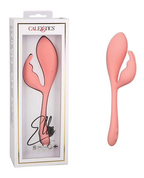 Elle Liquid Silicone Bunny Vibrator: 10 Vibration Functions, Waterproof & Premium Material - featured product image.