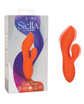 Vibrador de Silicona Líquida Stella Red Dual Teaser