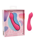 Liquid Silicone Pixies Ripple in Pink Earphones