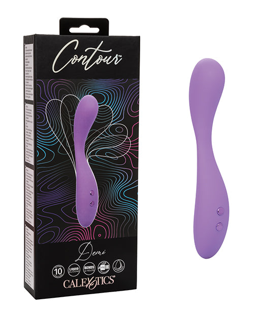 Contour Demi Purple Flexible Massager - 10 Functions - featured product image.