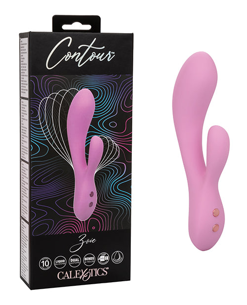 Contour Zoie Pink Dual Massager: Ultimate Pleasure Guaranteed Product Image.