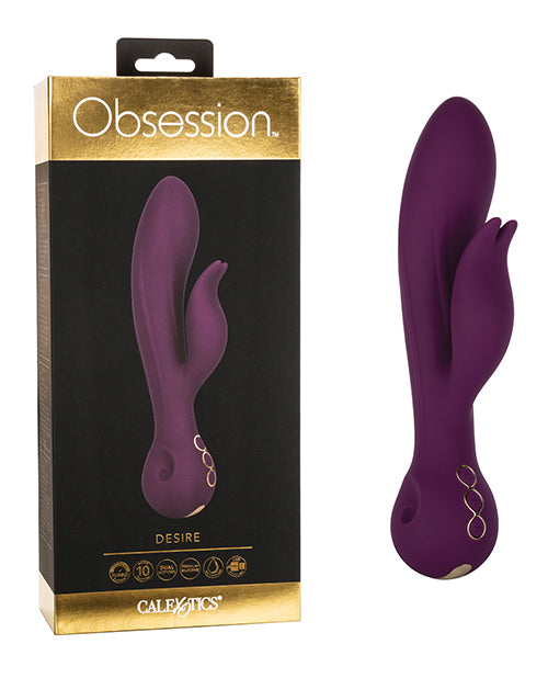 Obsession Desire - Purple: Turbo-Charged Dual Vibrator - featured product image.
