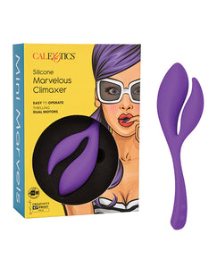Mini Marvels Marvelous Climaxer - Purple Dual Motor Vibrator