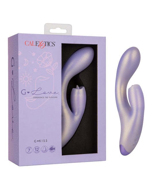 G-Love G-Kiss - Purple: The Ultimate Dual Stimulating Massager for Unforgettable Pleasure - featured product image.