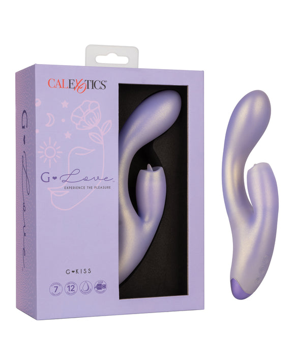 G-Love G-Kiss - Purple: The Ultimate Dual Stimulating Massager for Unforgettable Pleasure Product Image.