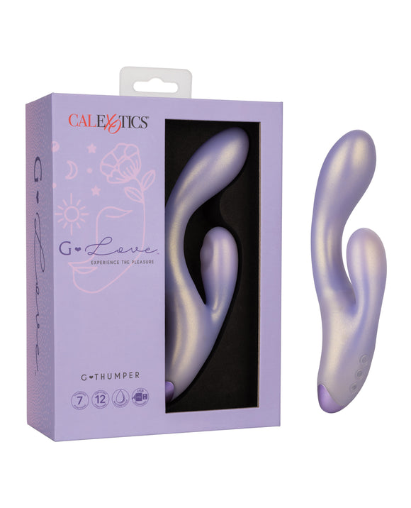 G-Love G-Thumper Dual Stimulating Massager in Sensational Purple Product Image.