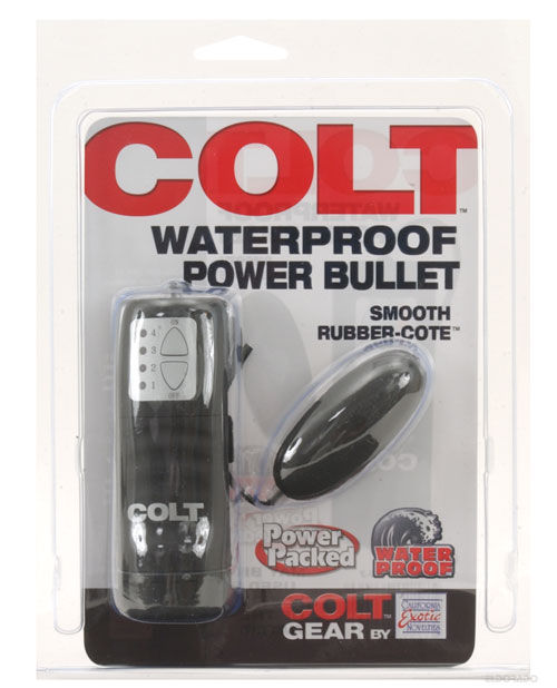 Shop for the COLT Power Bullet Waterproof - Black: Intense Pleasure at Your Fingertips at My Ruby Lips